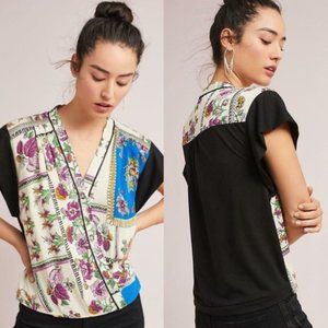 Cara Floral Wrap Top